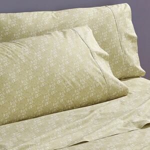 J. Crew NWT Liberty® Capel Floral Fabric Limited-edition King Sheet Set Green